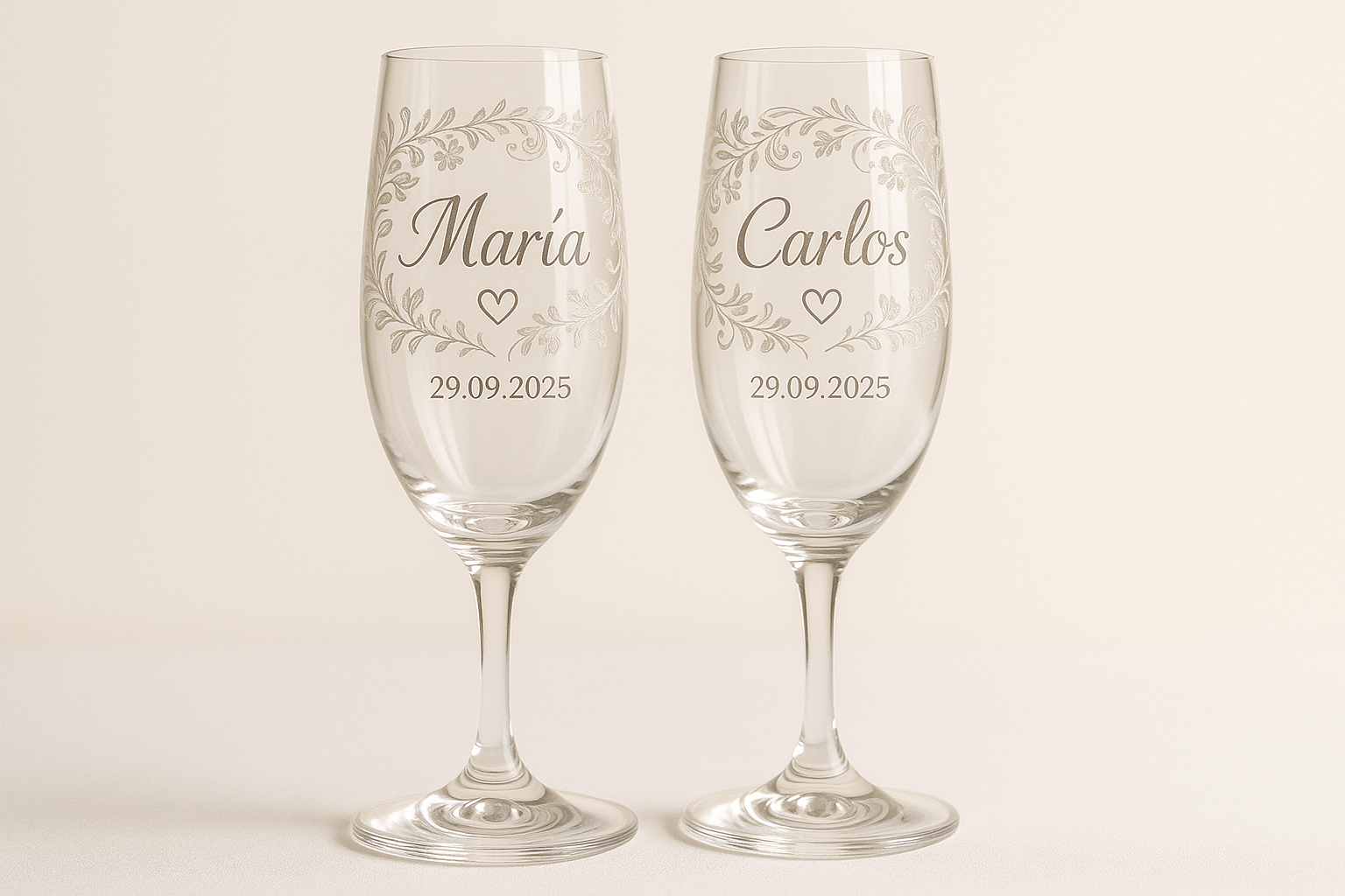 Copas Personalizadas | Bodas y Eventos | Grabado Personalizado | Arte44