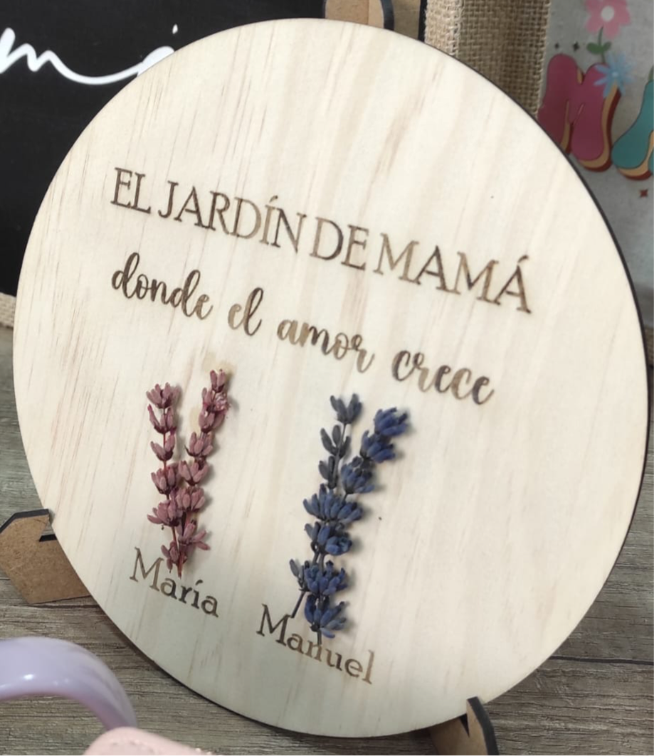 Placa Jardín