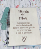 Libreta Natura y marca páginas