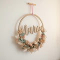 Bastidor de flores preservadas personalizado