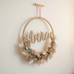 Bastidor de flores preservadas personalizado