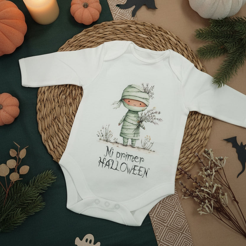 Body personalizado de Halloween para bebé
