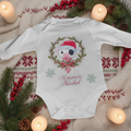 Body personalizado para la primera Navidad del bebé