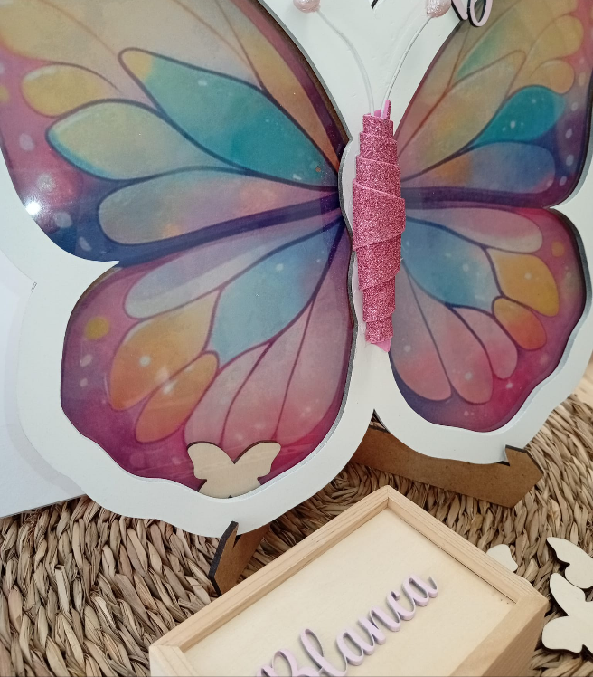 Marco firmas Mariposa