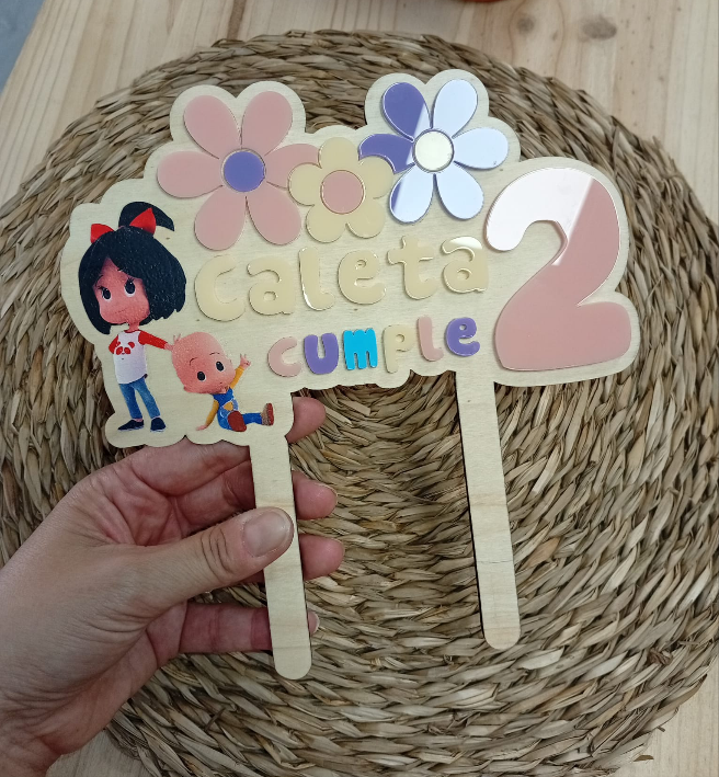 Topper para tarta