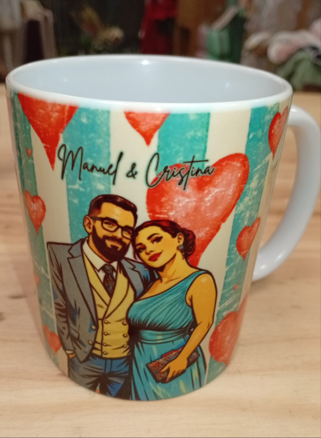 Taza comic