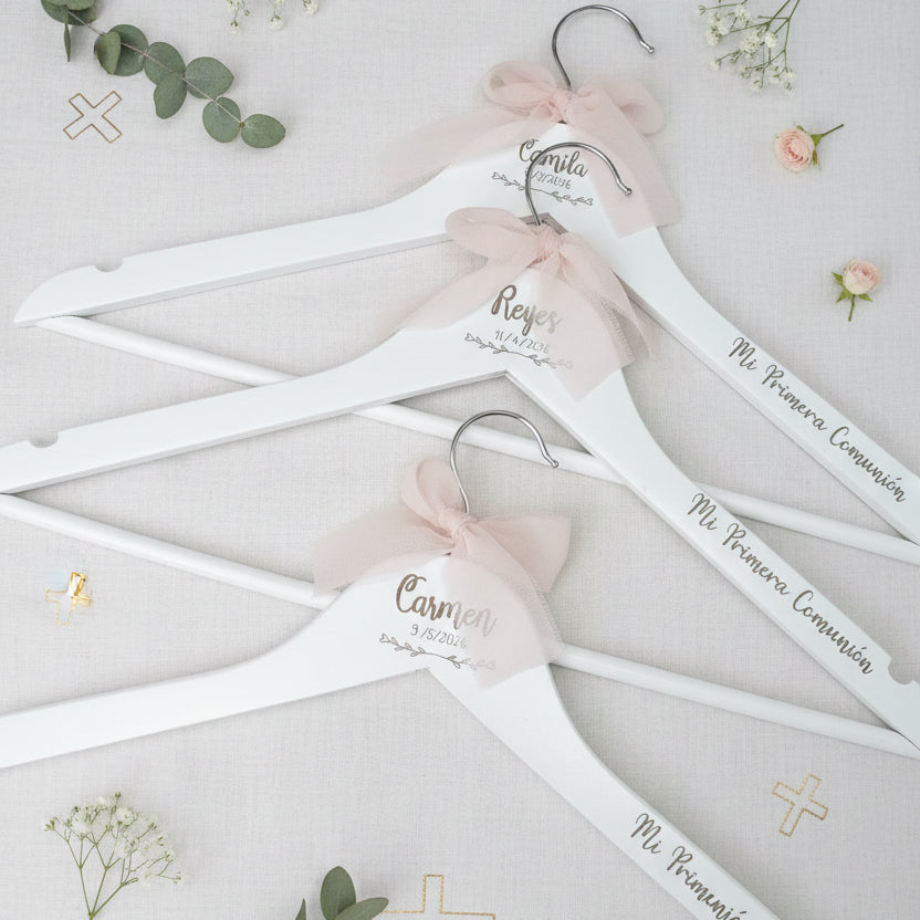 Perchas Comunión personalizadas