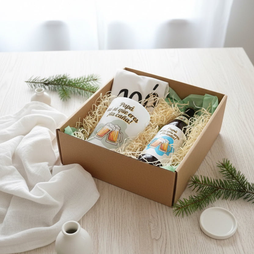 Pack personalizado `Papá eres la cañá´
