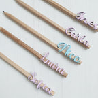 Lápices personalizados con nombres