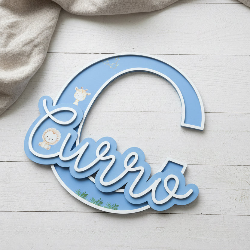Iniciales de madre personalizadas