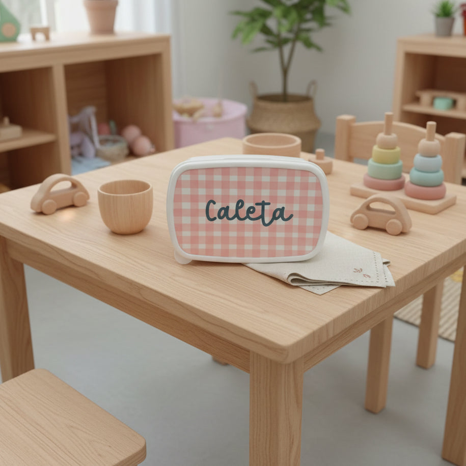 Tupper infantil personalizado estilo vichi