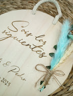 Placa para Los siguientes