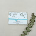 Pulsera cruz celeste personalizada