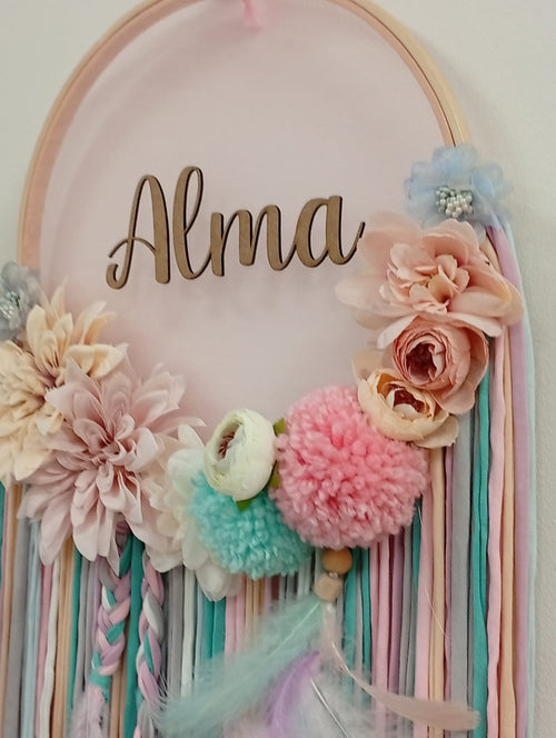 Atrapasueños Personalizado Hechos a Mano | Decoración Infantil, foto 2 de 2 - Arte44
