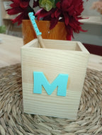 Cubilete con lápiz personalizado
