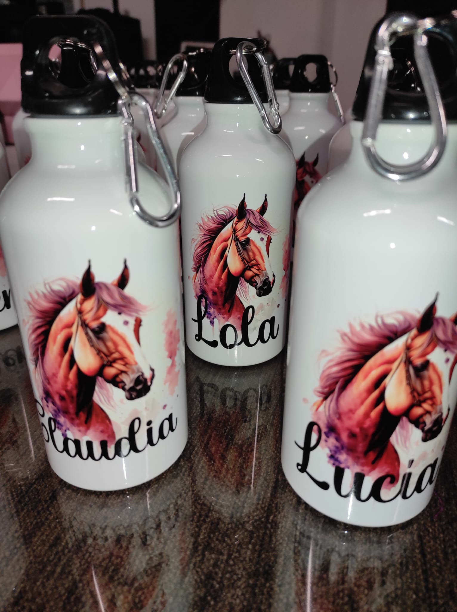 Botellas caballo