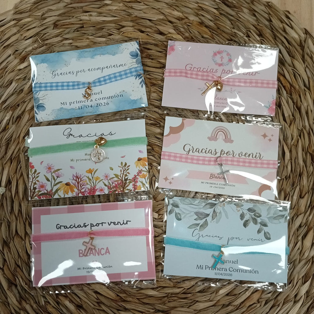Pulseras para Comunión o Bautizo
