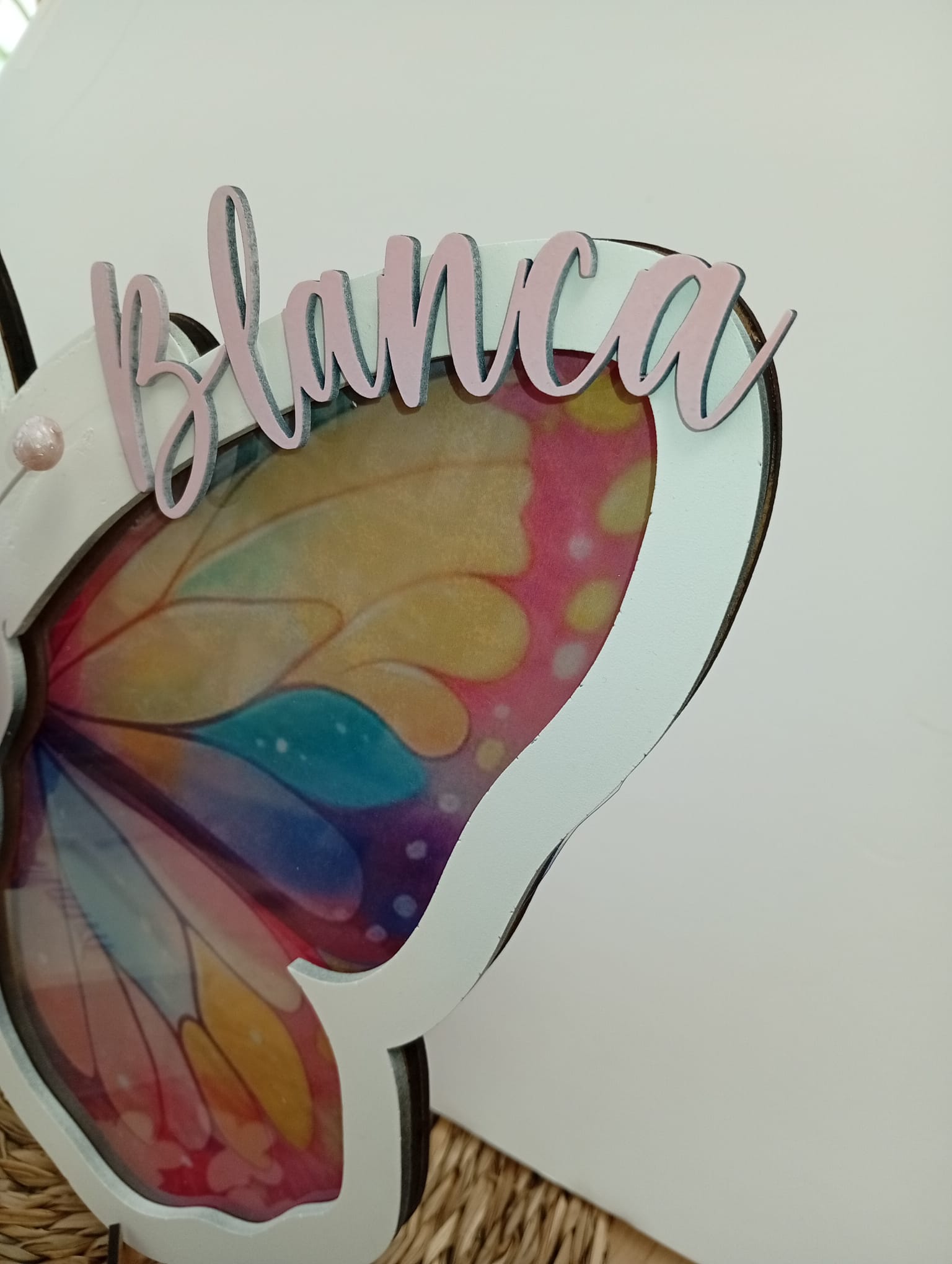 Marco firmas Mariposa
