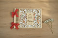 Álbum de comunión de madera, modelo María