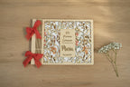 Álbum de comunión de madera, modelo María