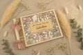 Álbum de comunión de madera personalizado, modelo Valentina