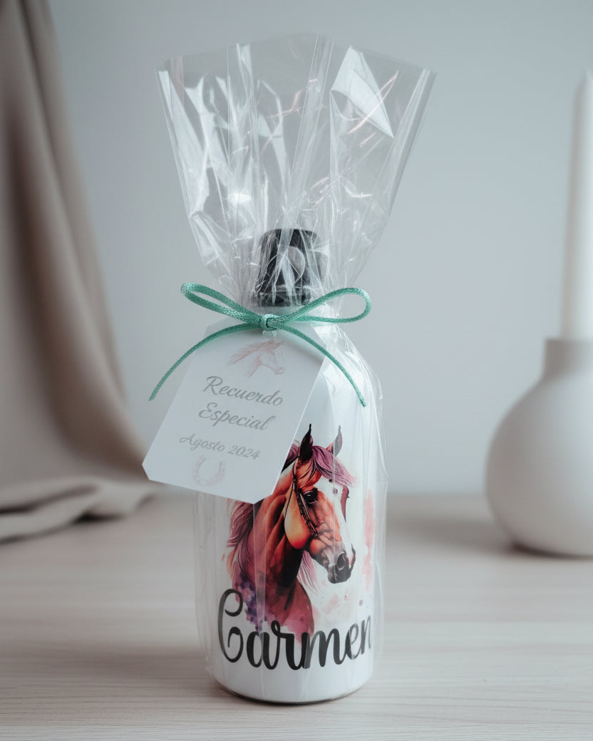 Botellas personalizadas modelo caballo, foto 2 de 2 - Arte44