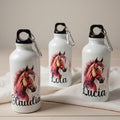 Botellas decoradas con forma de caballo para eventos
