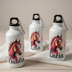 Botellas decoradas con forma de caballo para eventos