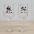 Copas personalizadas 'Loco por ella' para San Valentín