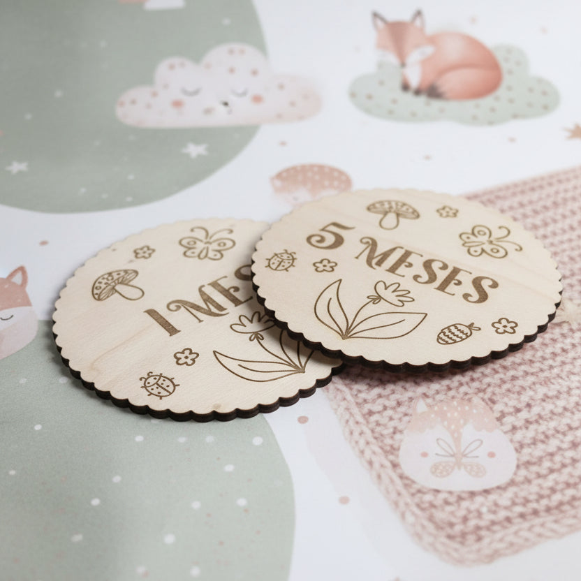 Cumplemés bebe personalizado