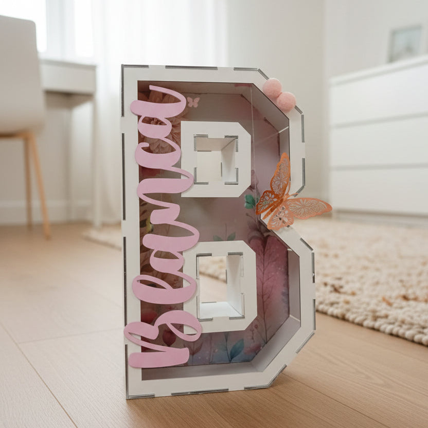 Iniciales personalizadas decorativas - Arte44 Utrera