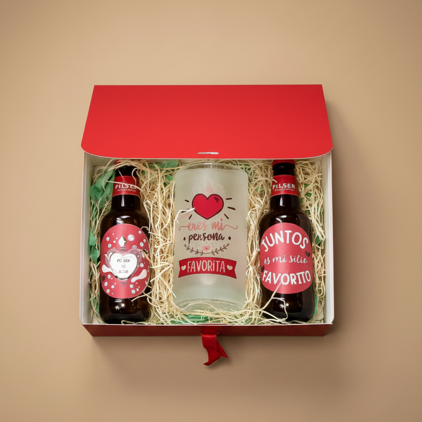 Pack cervecero 'Mi persona favorita' personalizado