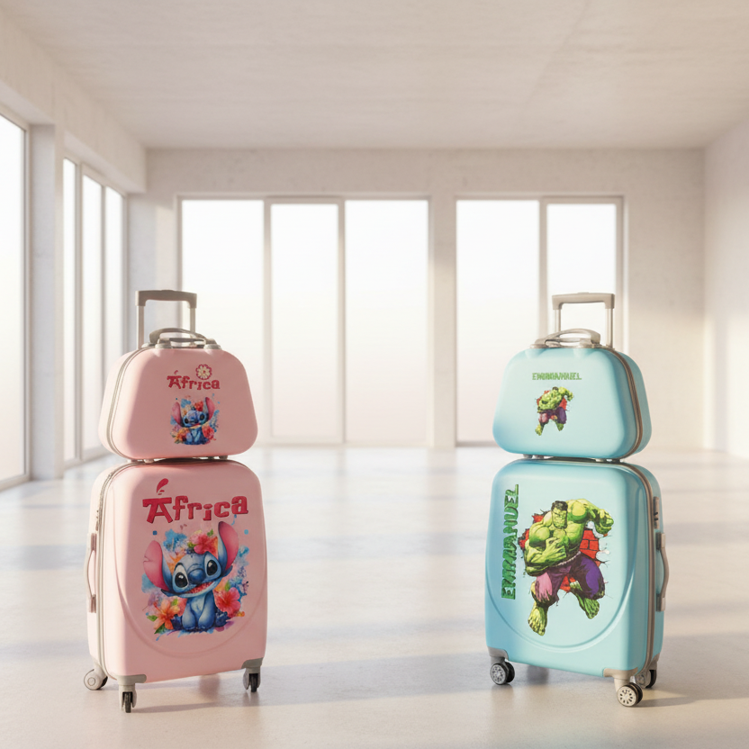 Maleta de cabina y neceser personalizados