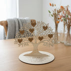 Árbol de la amistad de madera personalizado