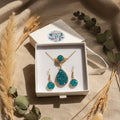 Conjunto de joyería en resina personalizado - Arte44 Utrera