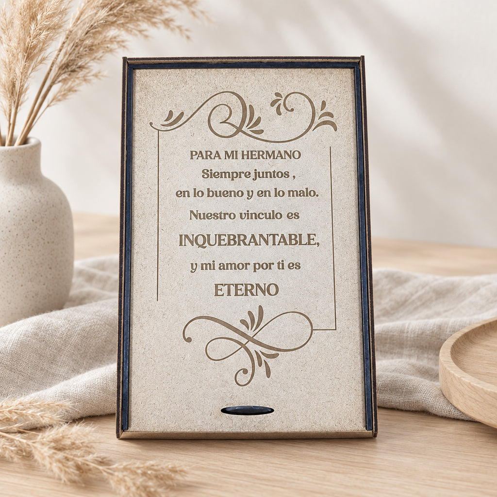 Caja personalizada champagne