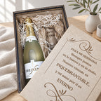 Caja personalizada champagne
