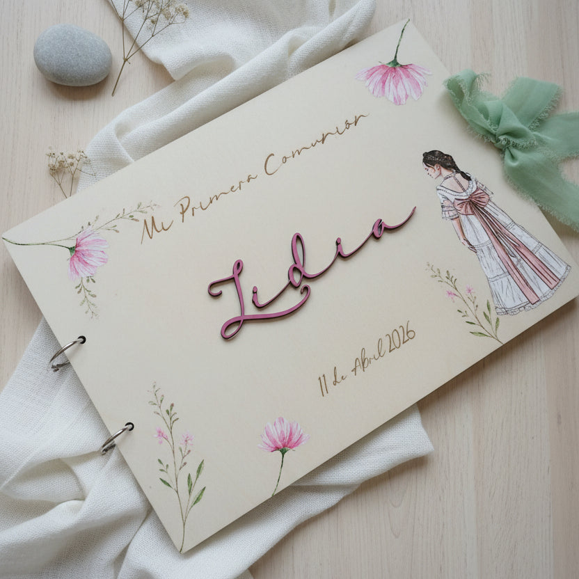 Álbum personalizado para firmas