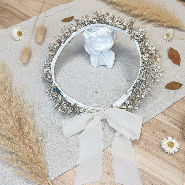 Corona de paniculata preservada personalizado - Arte44 Utrera