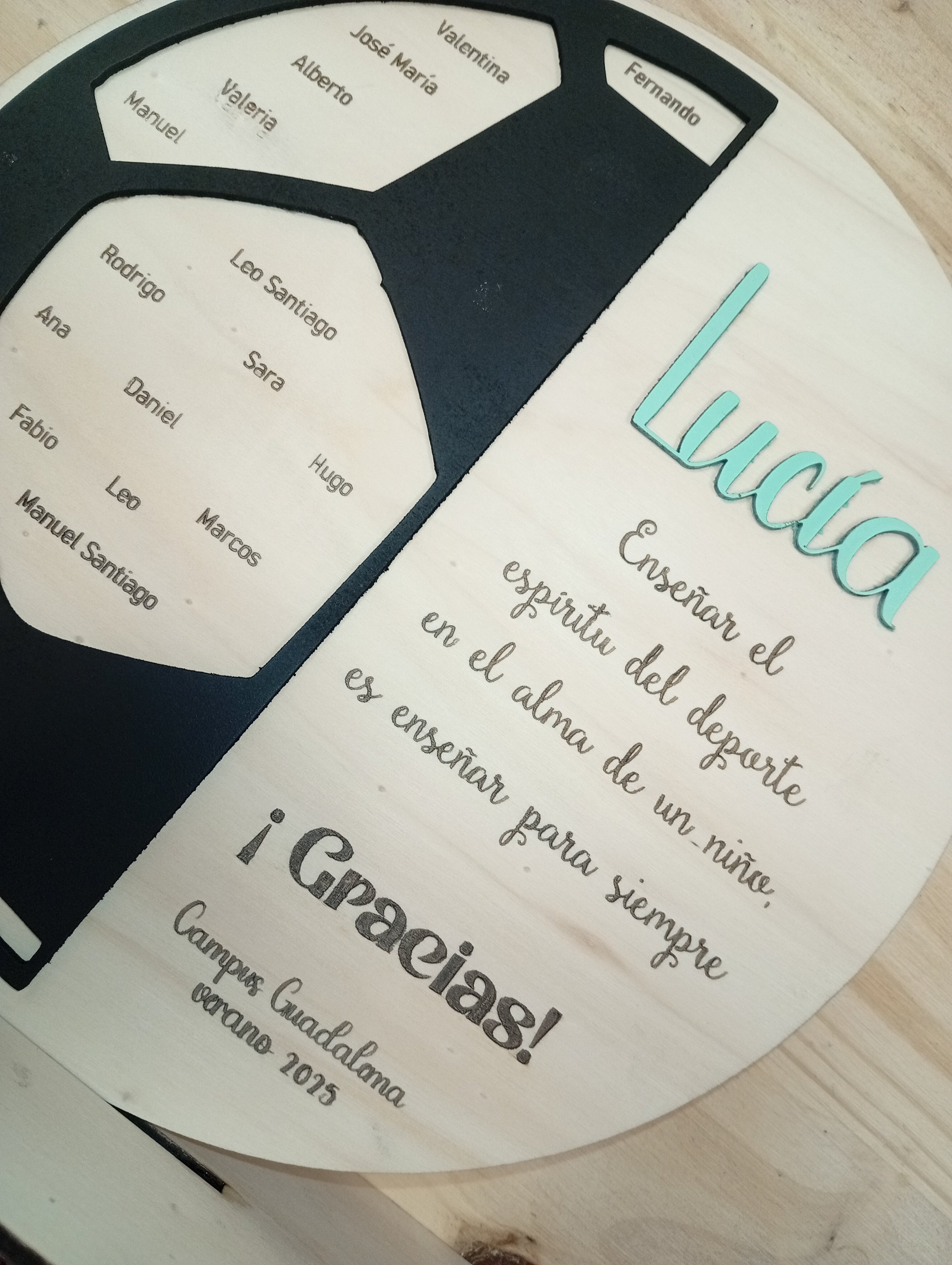 Placa balón