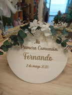 Placa para silla Comunión