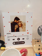Placa Spotify aluminio