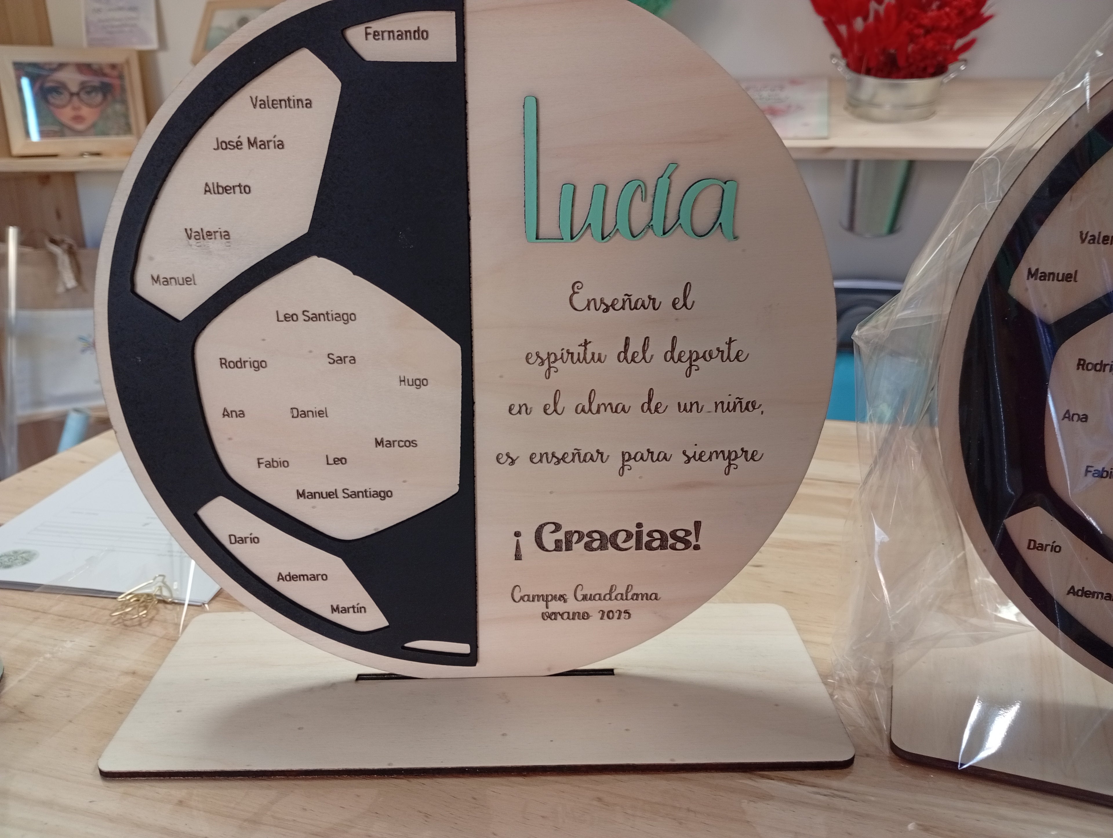 Placa balón
