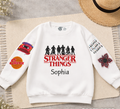 Sudadera personalizada estilo serie ochentera