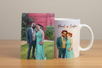 Taza personalizada estilo manga con foto